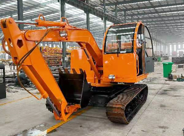 履带式随车挖掘机